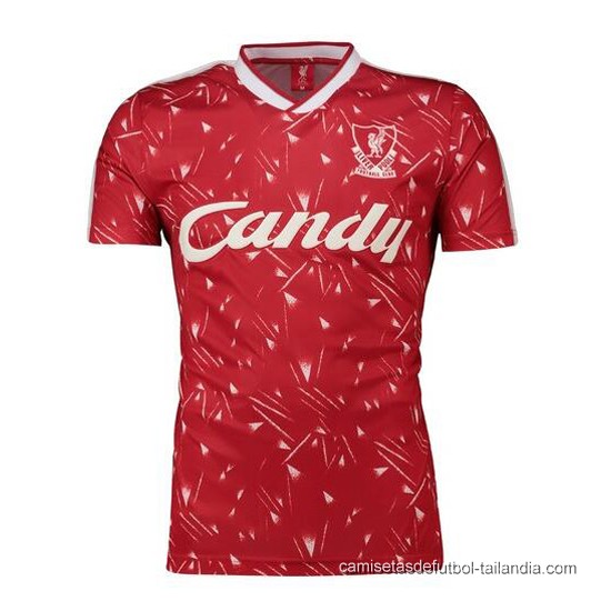 1ª Camiseta Liverpool Candy Retro 1989-1991 - Haga un click en la imagen para cerrar